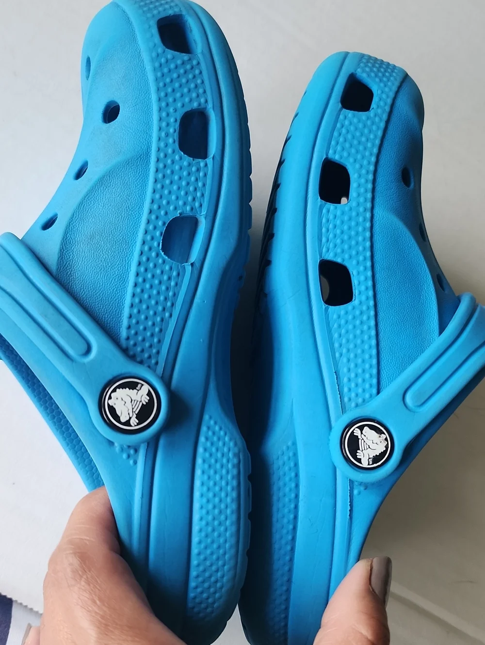 CROCS Kids Classic Clog in Turquoise Blue